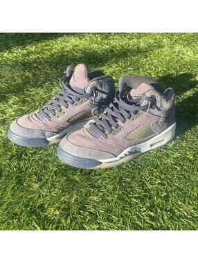 Jordan Kid's Grey and Black Trainer
